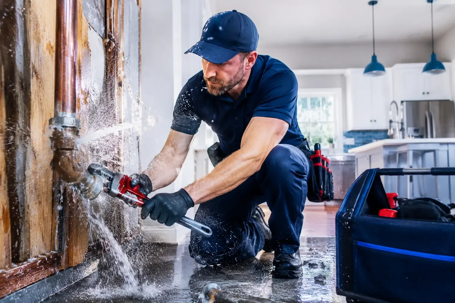 Local emergency pipe repair professionals in Milburn, OK